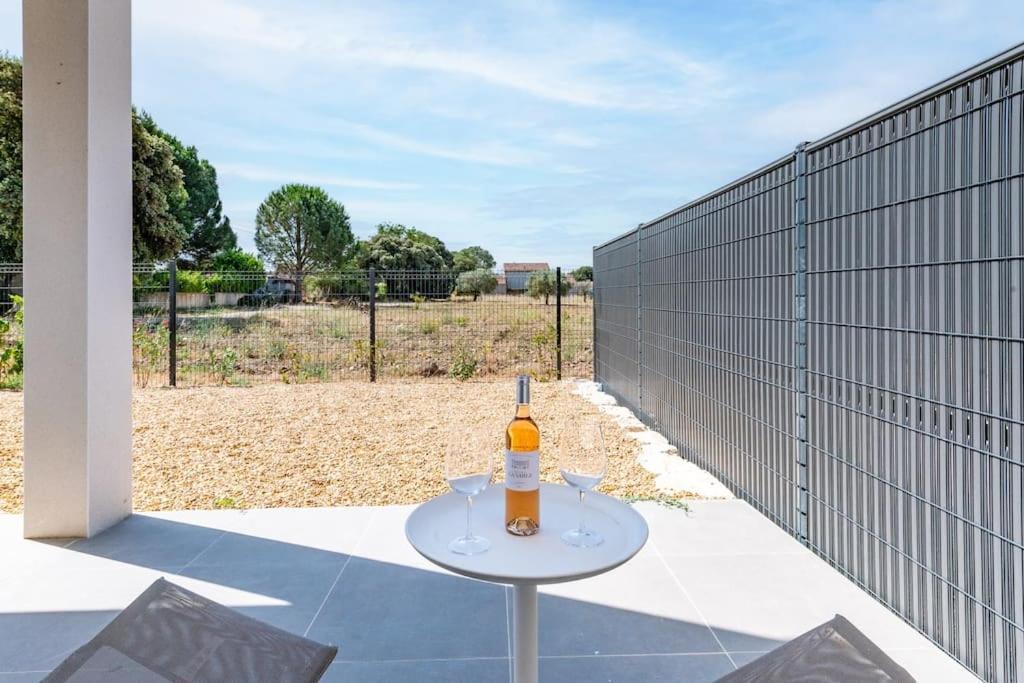 ☆ Blue Provencal Appartement ☆ Morieres-les-Avignon Екстериор снимка