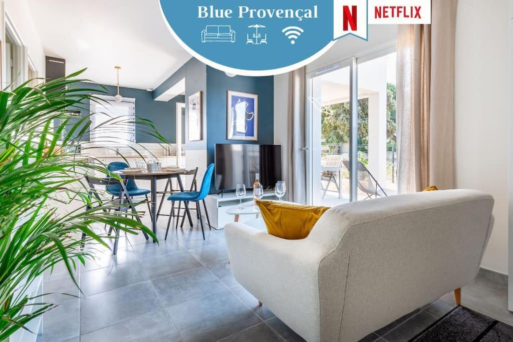 ☆ Blue Provencal Appartement ☆ Morieres-les-Avignon Екстериор снимка